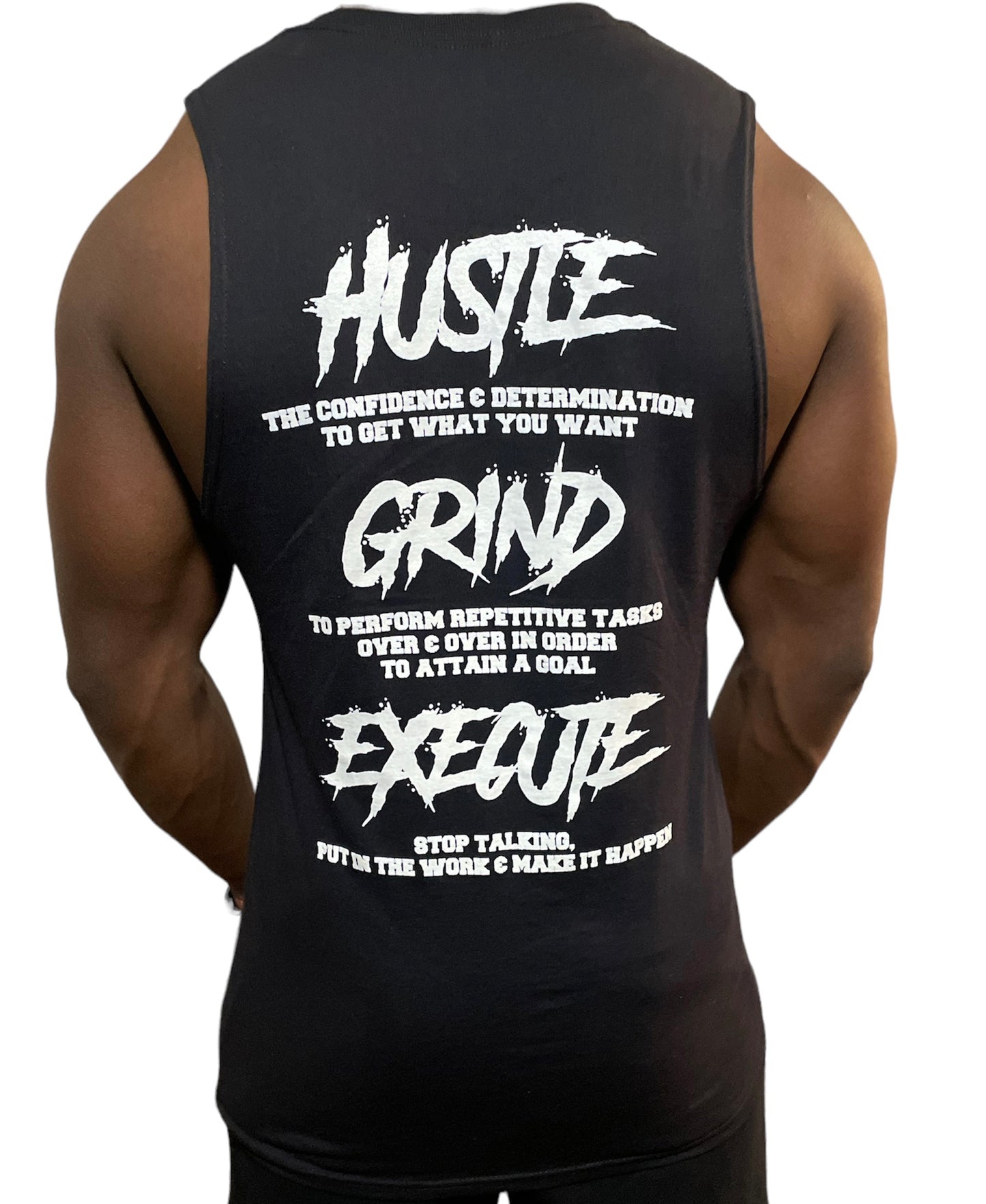 Drippy Sportz Hustle Grind Execute Sleeveless Top
