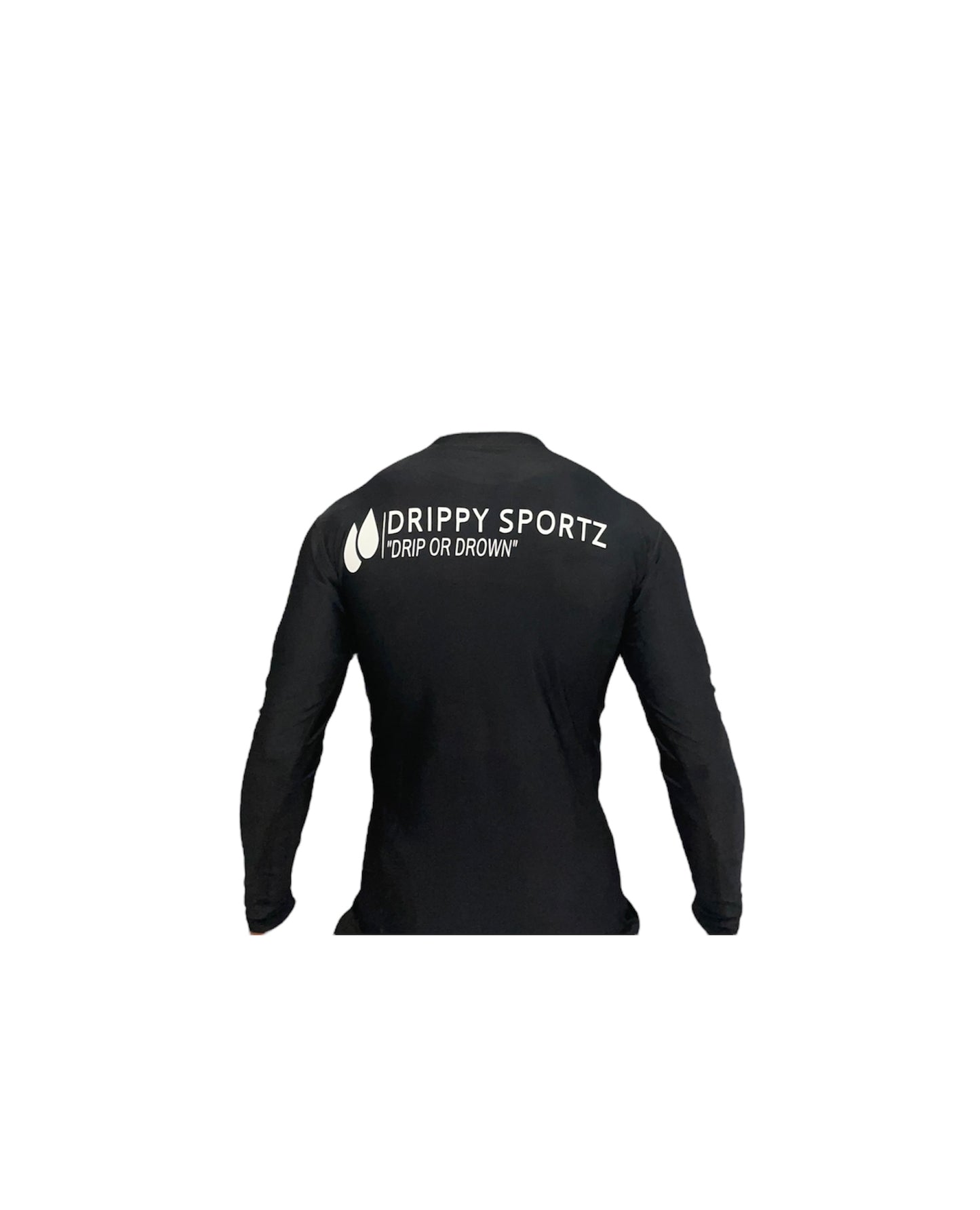 Drippy Sportz Black Long Sleeve Dri-FIT